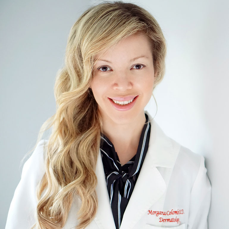 best dermatologist dr. morgana colombo